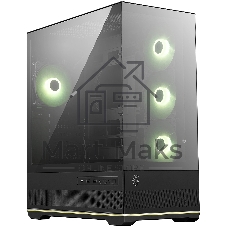 Компьютерный корпус MSI MAG Pano 110R PZ черный без БП ATX 6x120мм 7x140мм 2xUSB 3.0 1xUSB3.1 audio AirDuct bott PSU