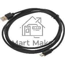 Кабель USB (m)-USB Type-C (m) 1.8м черный
