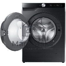 Стиральная машина Samsung WW90DG6U34LBLP черный, загрузка фронтальная 9 кг, 1400 об/мин., класс: A