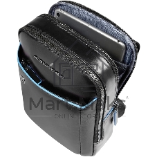 Сумка кросс-боди мужская Piquadro Blue Square CA6811B2/N черная натур.кожа