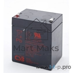 Батарея CSB GP 1245 (12V 4.5Ah 16W) клемма  F1 ( бюджетная версия )