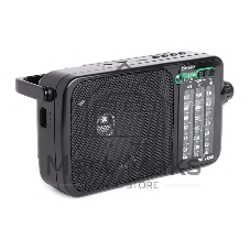 Радиоприемник портативный Сигнал РП-233BT черный USB microSD