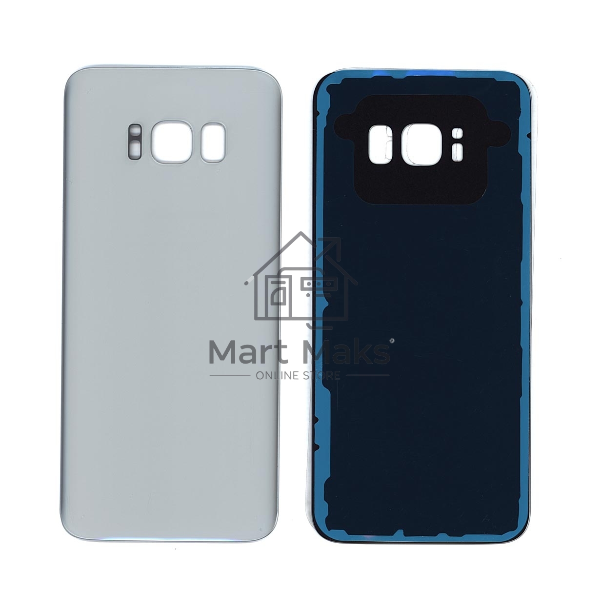 Задняя крышка для Samsung G950F Galaxy S8 серебристая