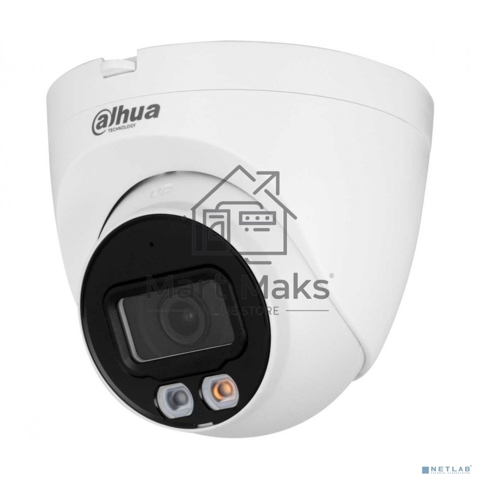 Камера видеонаблюдения IP Dahua DH-IPC-HDW2849TP-S-IL-0360B 3.6-3.6мм цв.