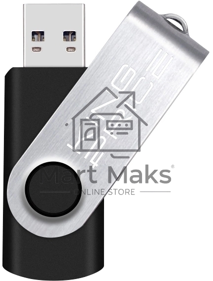 Флешка USB R/W KingPrice 8GB KPFD2 KPFD2A008ABK USB2.0 черный
