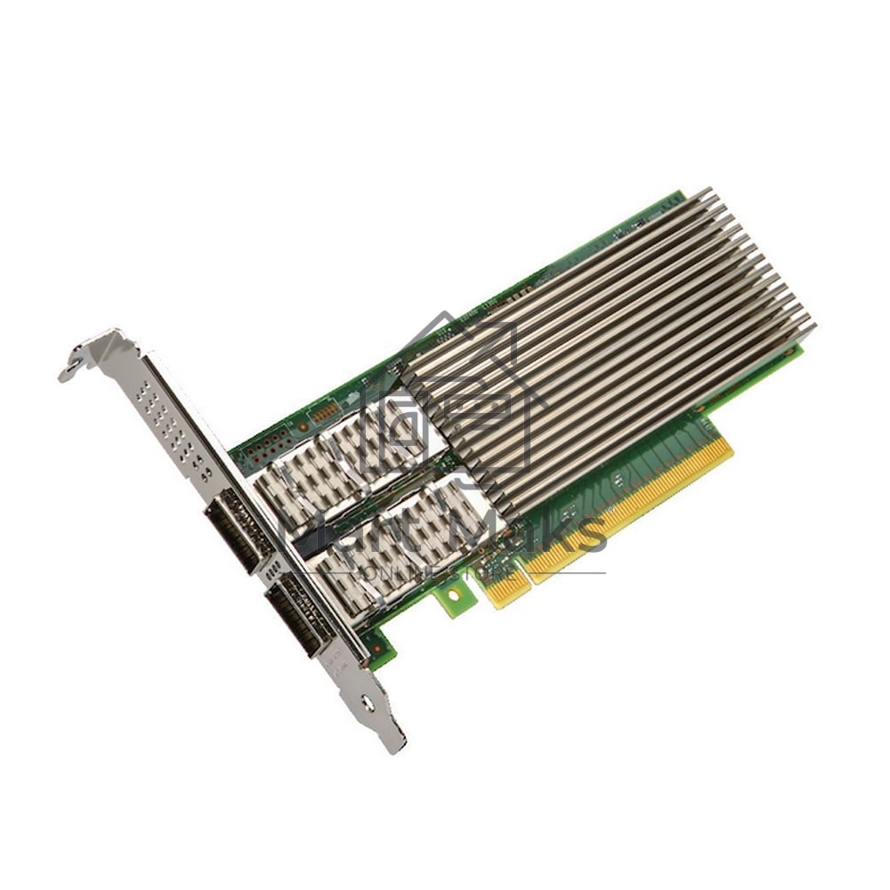 Intel Ethernet Network Adapter E810-CQDA2, 2xQSFP28 ports, 100GbE, PCI-E x16, 1 year