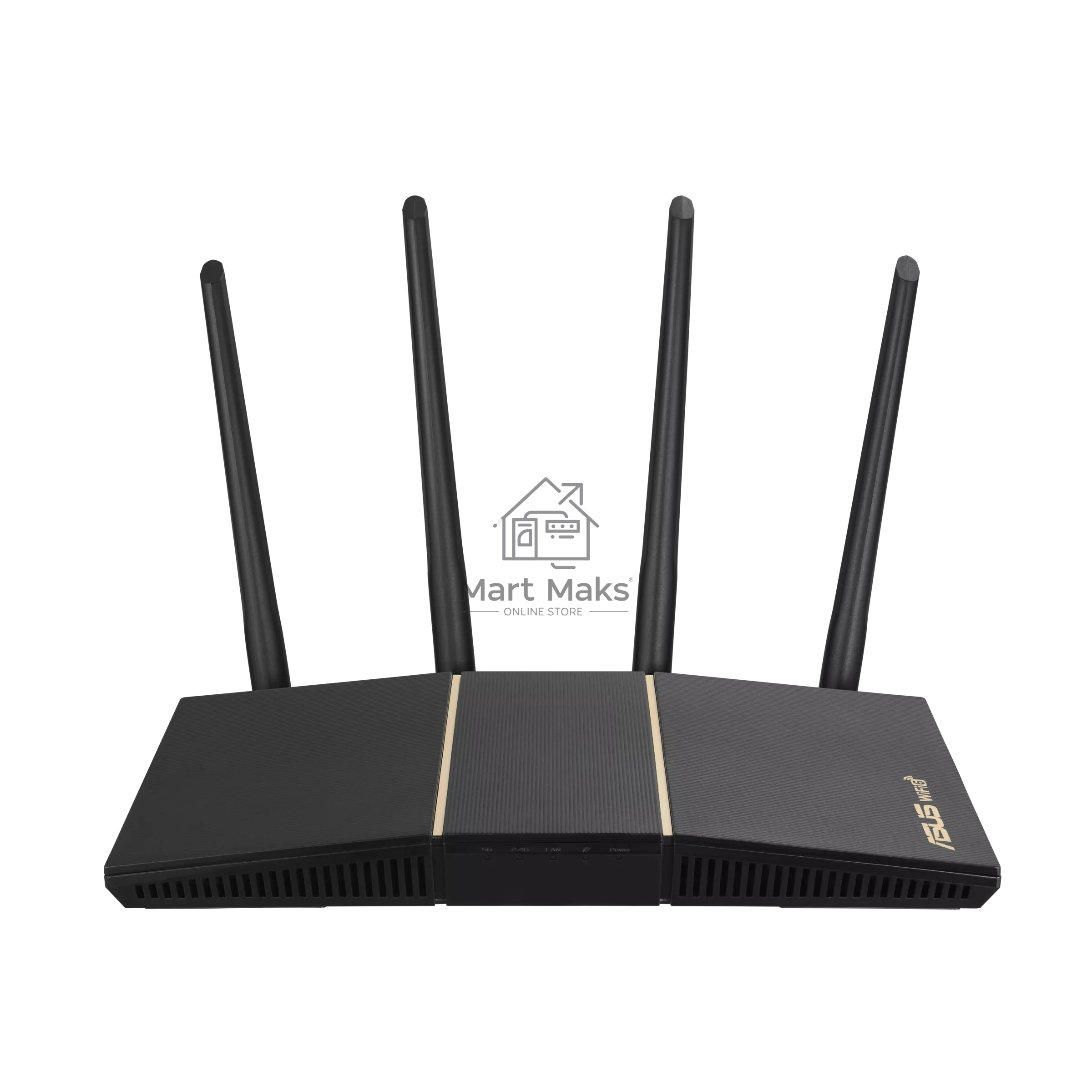 Роутер беспроводной Asus RT-AX57 AX3000 10/100/1000BASE-TX черный