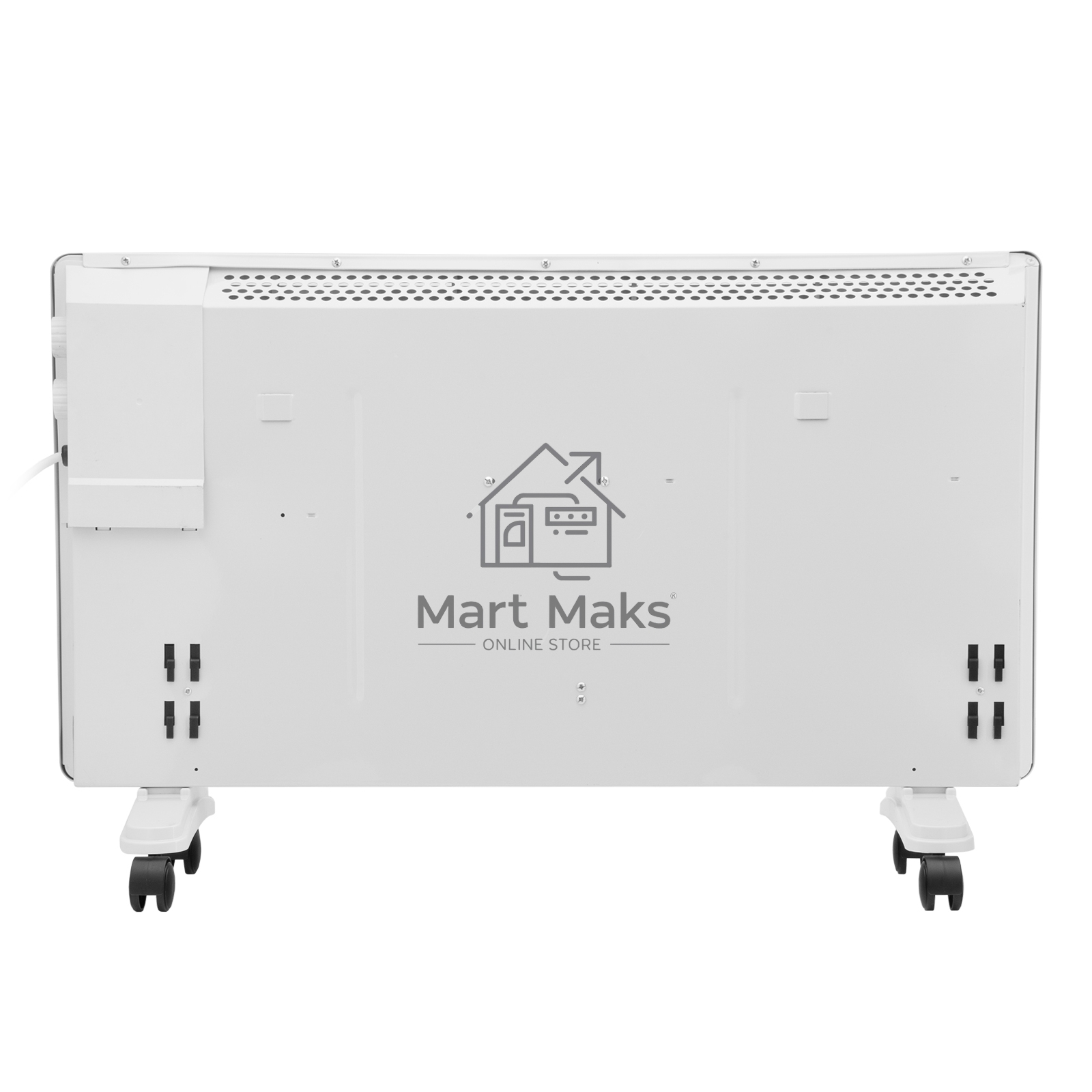 Конвектор электрический MTX CH-2000, белый, 2000 Вт, 25 м2, термостат