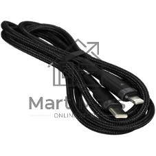 Кабель Hoco U117 IP(01467) USB Type-C-Lightning (m) 1.2м черный