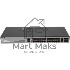 Коммутатор D-Link DGS-3130-30S/B1A, 24×1 Гбит/с SFP + 4×10 Гбит/с SFP+ + 2×10 Гбит/с Combo, управляемый