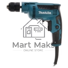 Дрель-шуруповерт Makita DP2011, 370 Вт, 28 Нм, щеточный