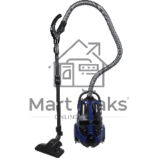 Пылесос Samsung VCC885BH36/XEV синий/черный, 430/2200 Вт, уборка сухая, пылесборник контейнер 2 л