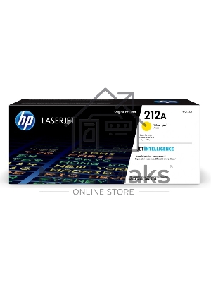Картридж лазерный Cartridge HP 212A для CLJ Enterprise M554/M555/M578, желтый (4 500 стр.)