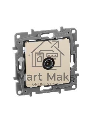 Розетка TV Звезда сл. кость ETIKA 