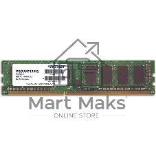 Оперативная память Patriot, DDR3, 8GB, (1x8 GB,), 1333 MHz, CL9, DIMM