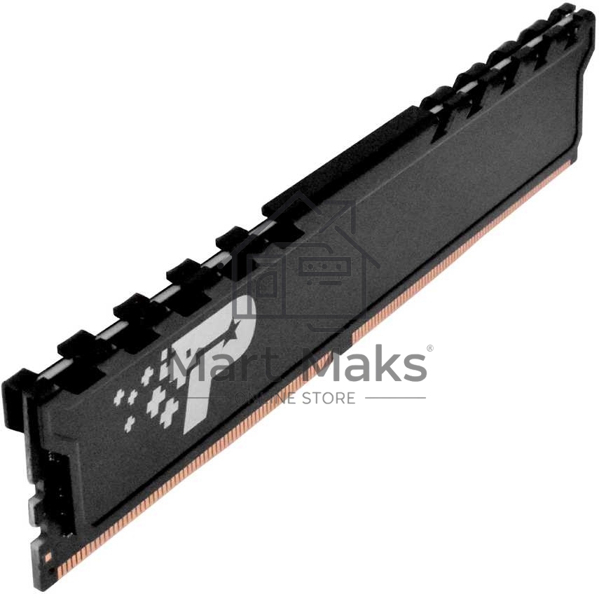 Оперативная память Patriot Signature Premium, DDR4, 4GB (1x4 GB), 2666 MHz, CL19, DIMM, радиатор, черный