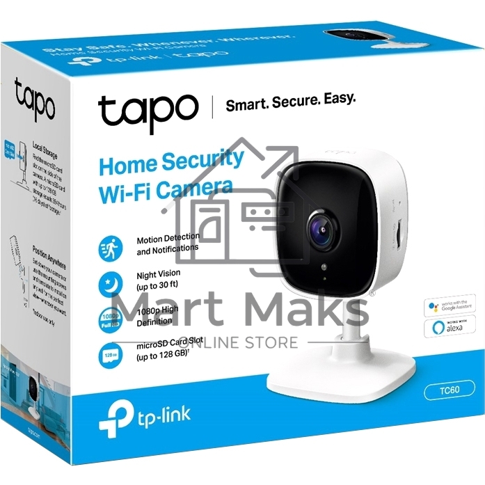 Домашняя Wi-Fi камера TP-Link TC60
