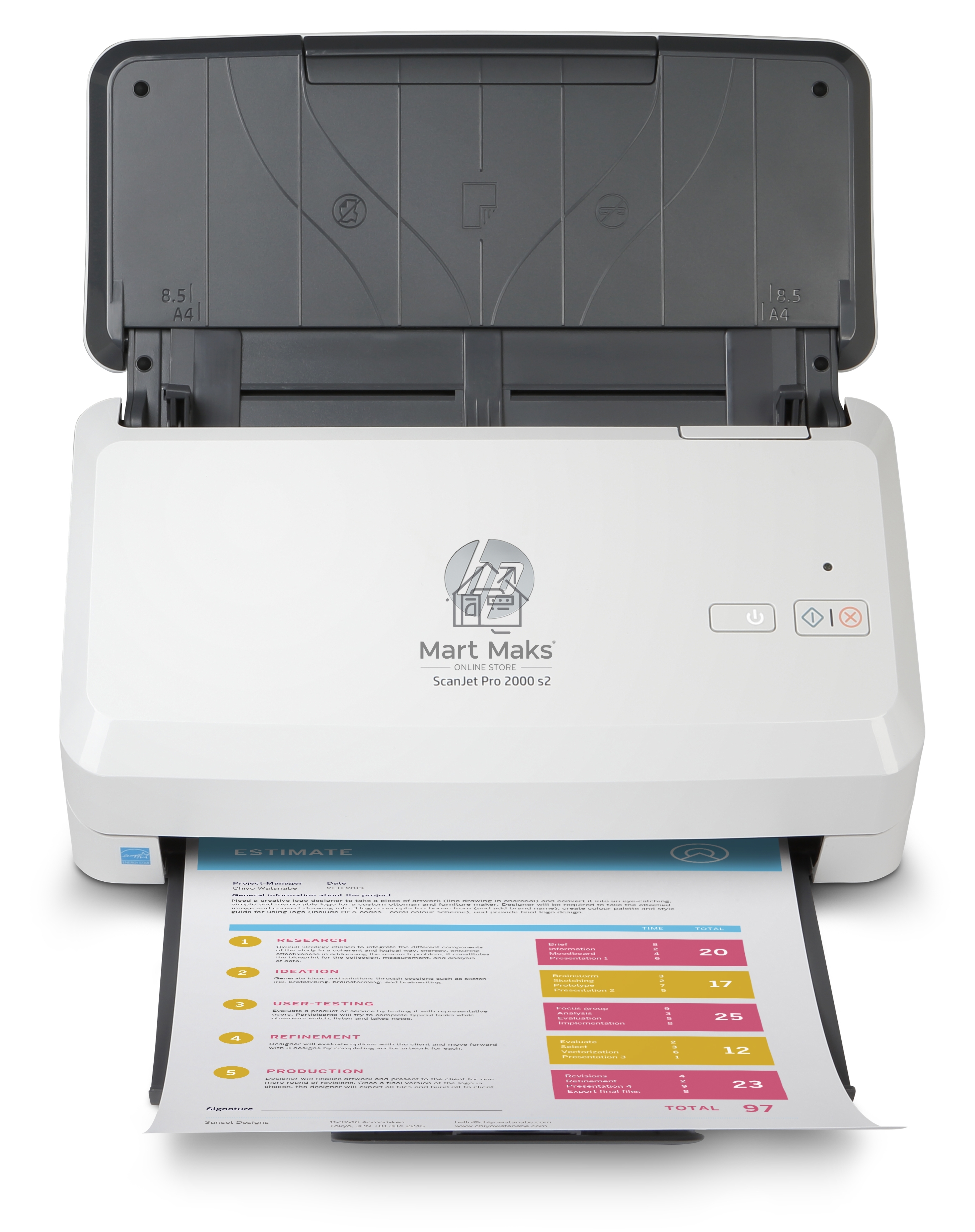 Сканер HP ScanJet Pro 2000 s2