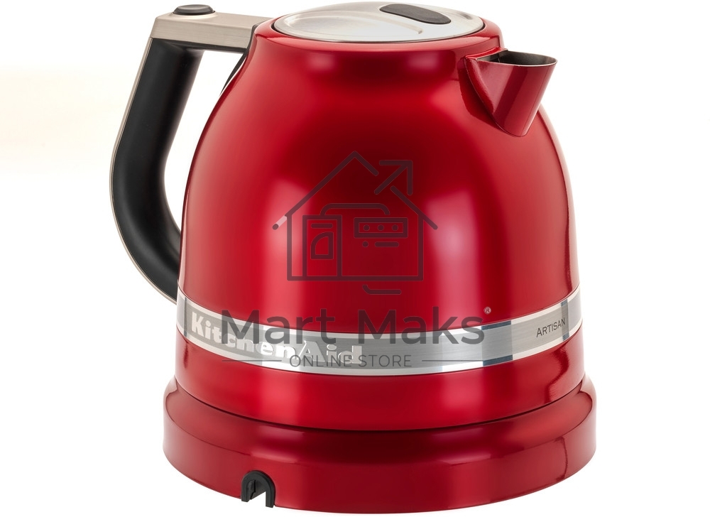 Чайник электрический KitchenAid 5KEK1522 1.5л. 2400Вт серебристый матовый/карамельное яблоко (корпус: алюминий)