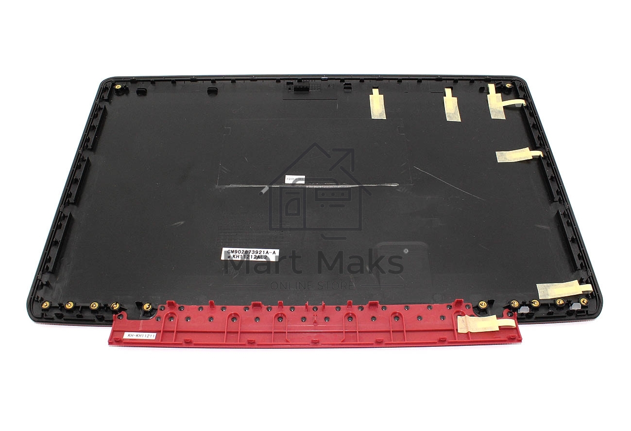 Крышка матрицы для Toshiba Qosmio F60 красная