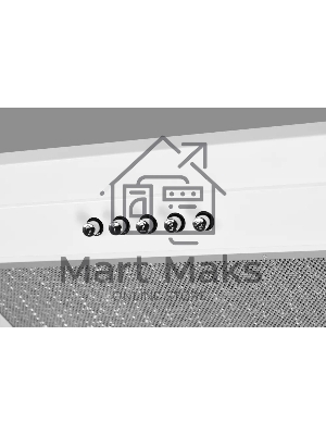 Вытяжка встраиваемая Kuppersberg Inlinea 52 W X белый, 52 см, 1300 куб. м/ч, 39 дБ