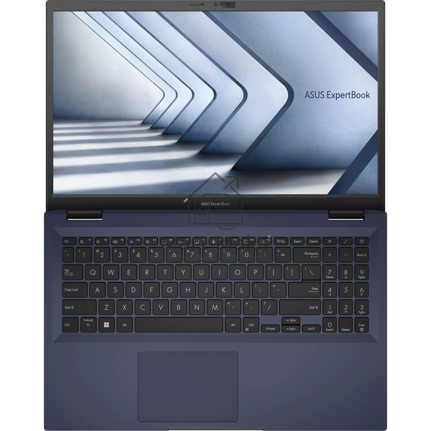 Ноутбук ASUS B1502CGA-BQ0775 черный 90NX0621-M00XD0 15.6