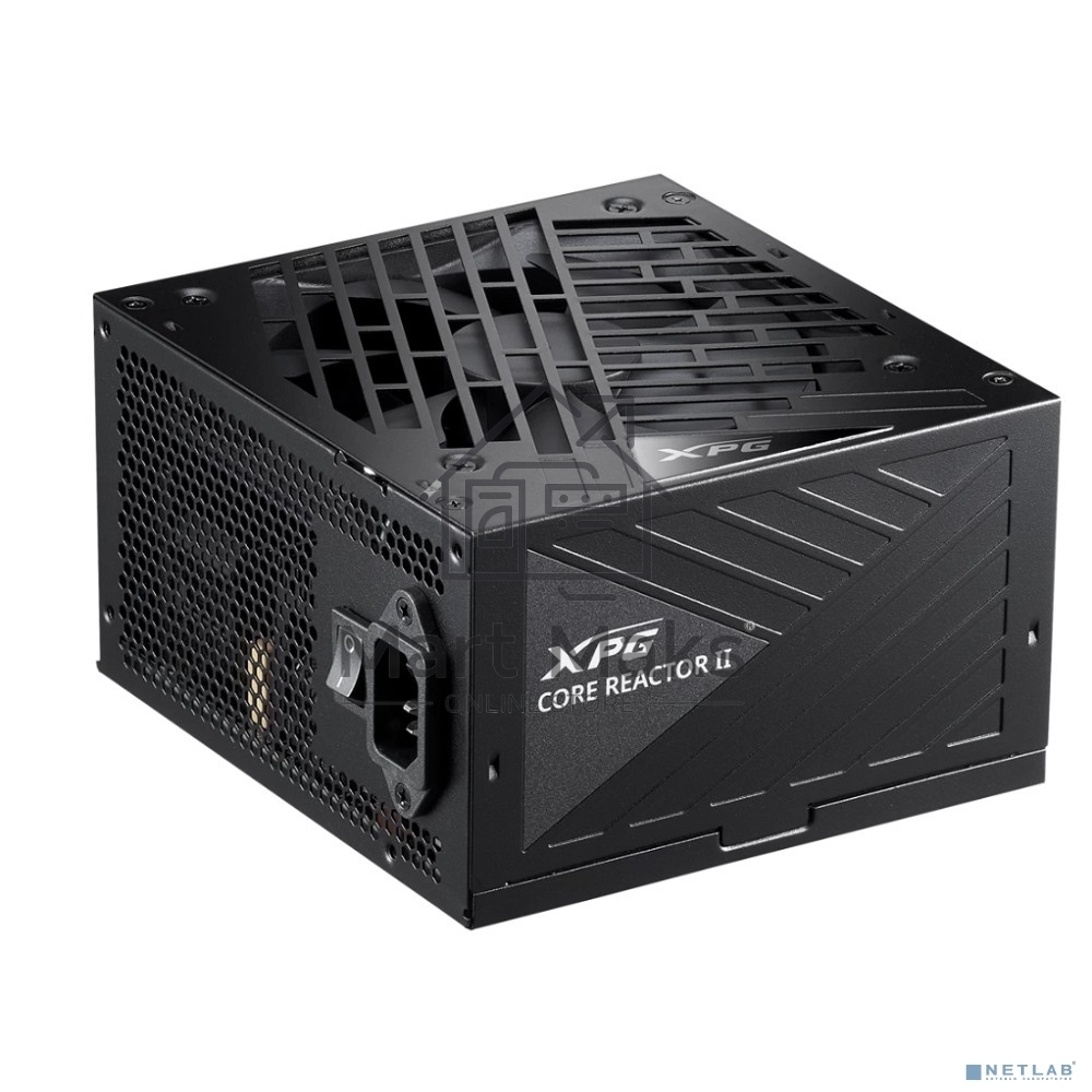 Блок питания ADATA XPG CORE REACTOR II 1200 (COREREACTORII1200G-BKCEU), 1200Вт, 80 PLUS Gold, 135мм, модульный, черный