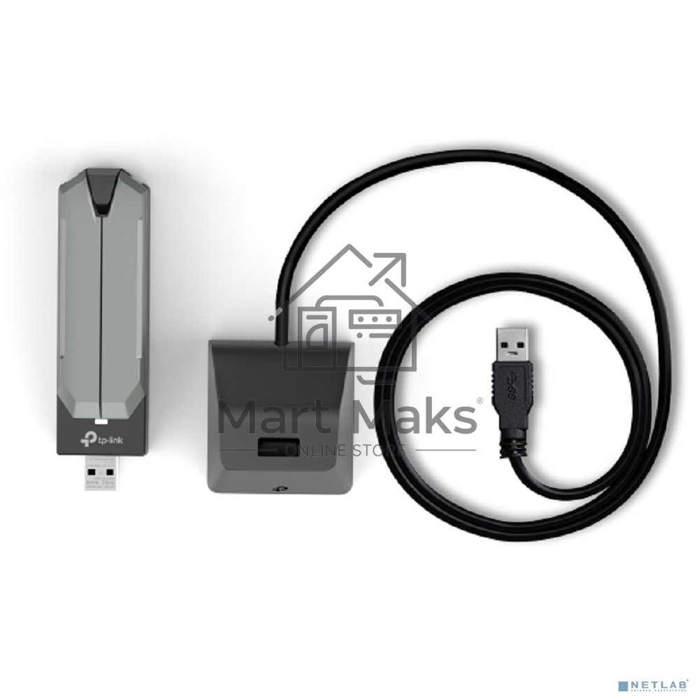 Трехдиапазонный беспроводной USB-адаптер Wi-Fi TP-Link Archer TBE400UH