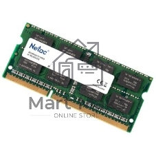 Оперативная память NETAC Basic, DDR3L, 8GB (1x8GB), 1600MHz, CL11, SO-DIMM