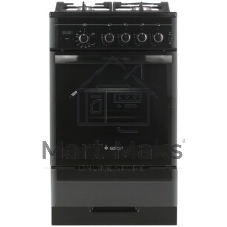 Плита газовая Gefest ПГ 5500-03 0044 черный, конфорок 4 шт, духовка 52 л, 50 см x 85 см x 58.5 см