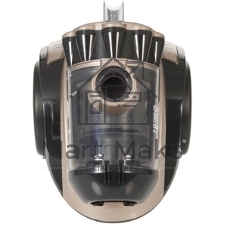 Пылесос Eurostek EVC-3002 черный/бежевый, 400/2200 Вт, уборка сухая, пылесборник контейнер 2.5 л