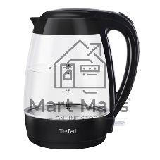 Электрочайник Tefal KO 450832 черный, 1.7 л, 2400 Вт, скрытый нагревательный элемент