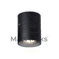 Светильник Ambrella light TN213137 BK черный GU10 max 12W D80*100
