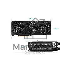 Видеокарта Palit GeForce RTX 5060 Ti Infinity 3, 16 GB GDDR7, 128 bit, 3xDisplayPort, HDMI, GPU 2407 MHz