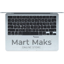 Ноутбук Apple 13-inch MacBook Air: M4 10 core CPU, 10 core GPU/16GB/512GB SSD - Sky Blue/RU