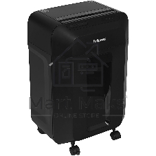 Шредер Fellowes AutoMax 80M FS-46215, минирезка, DIN P-4, 4х12 мм, автоподача 80 лст., 17 лтр., автореверс, уничт.: скобы, скрепки, пл. карты