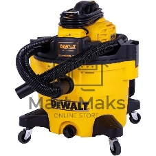 Строительный пылесос DeWalt DXV234P 1080Вт (уборка: сухая/влажная) желтый