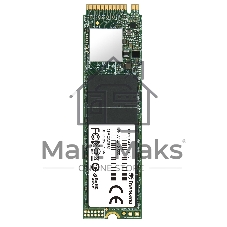 Накопитель SSD Transcend MTE110S, 512GB, M.2 2280, PCIe 3.0 x4, NVMe, R/W 1800/1500