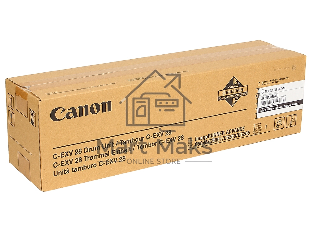 Фотобарабан Canon C-EXV28Bk для iR C5045/C5051/C5250/C5255 . черный. 44000 страниц.