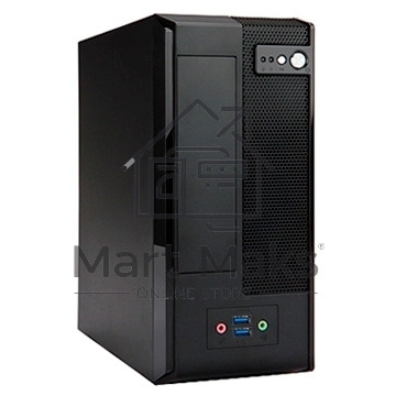 Компьютерный корпус INWIN BM677BL USB3.0 (Slim Chassis, Mini-ITX/Mini-DTX, 160W IP-AD160-2, USB3.0+Audio, черный) <6115718>