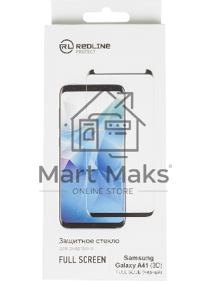 Защитное стекло для экрана Redline для Samsung Galaxy A41 3D антиблик. 1шт. (УТ000020417)