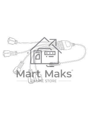 Разветвитель -Y для уличных гирлянд Neon-night Professional (1 вход, 5 выходов) белый ПВХ