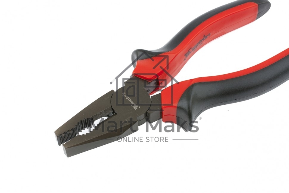 Плоскогубцы MATRIX Black Nickel, 160 мм, комбинированные, двухкомпонентные рукоятки 16978