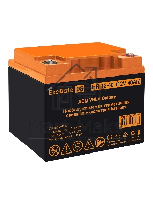 Комплект источника бесперебойного питания Exegate EX295995RUS + батарея 40Aч EX282979RUS 1шт (инвертор, синус, для котла, настенный) ExeGate FineSine SX-500.LCD.AVR.2SH <500VA/300W, чистая синусоида, цветной LCD-дисплей, AVR, 2*Schuko, линейно-интерактивн