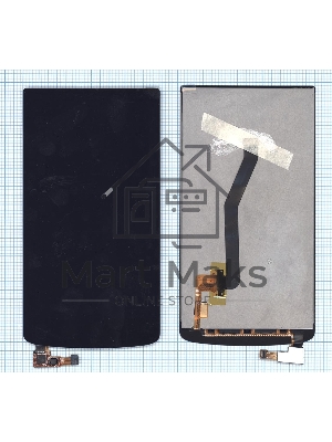 Дисплей для OPPO N1 черный