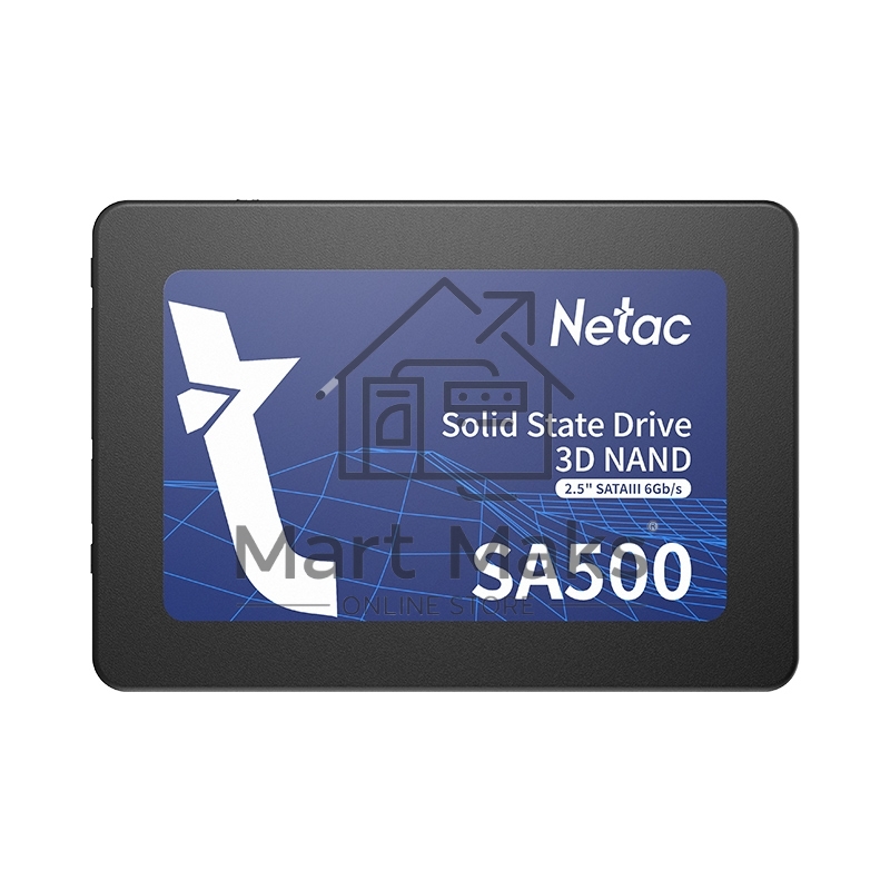 Накопитель SSD Netac SA500, 2TB, SATA III, 2.5