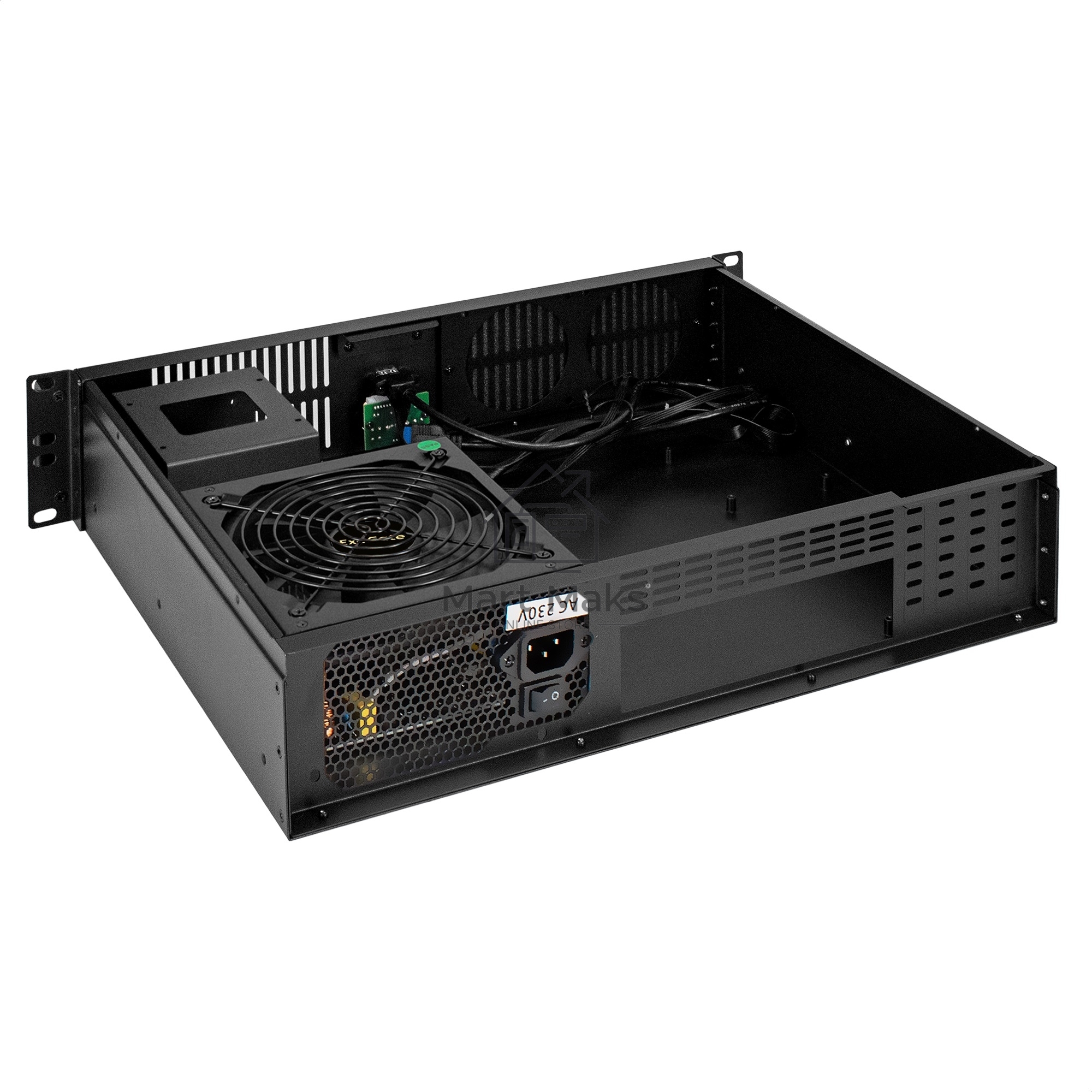 Серверный корпус ExeGate Pro 2U350-33, RM 19
