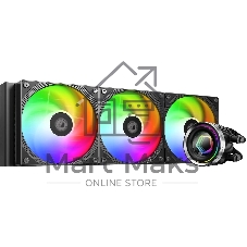 Система жидкостного охлаждения для процессора ID-COOLING FX360 INF черный 120мм алюминий+медь 2000rpm 27.2db 4-pin 350W