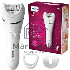 Эпилятор Philips Series 8000 BRE700/01 Цвет: белый (требуется адаптер)