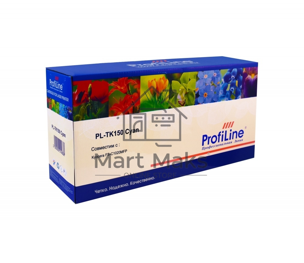 Картридж лазерный ProfiLine PL-TK-150C для принтеров Kyocera Mita FS-C1020MFP/FS-C1020MFP Plus/FS-C1020MFPe Голубой 6000 копий